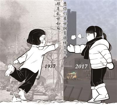 這張圖感動了13億中國人，隔空歷史對望